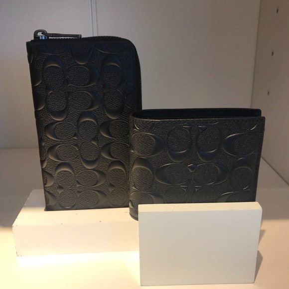 COACH men’s Compact Id Wallet WALLET - Picture 3 of 7